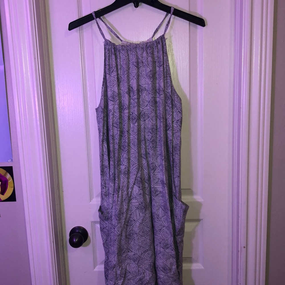 black and white aztec dress